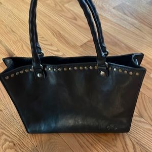 Patricia Nash. Black stud handbag